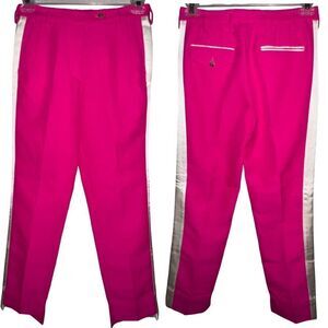 Golden Goose Venice Pants in Fucsia and Satin White Size XS